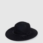 mujer sombrero transpirable de ala ancha Pepe Jeans 44JTZ776 negro