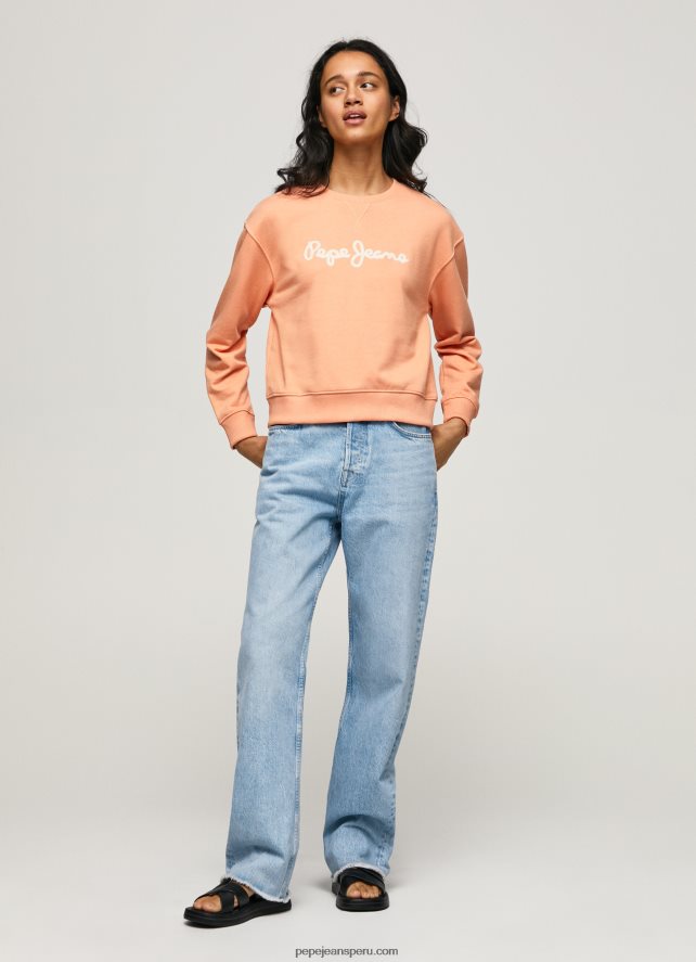 mujer_sueter_con_logo_estampado_pepe_jeans_44jtz274_durazno.jpg mujer suéter con logo estampado Pepe Jeans 44JTZ274 durazno - Imagen 1