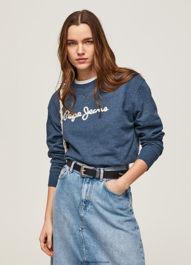 mujer_sueter_con_logo_estampado_pepe_jeans_44jtz276_dulwich.jpg mujer suéter con logo estampado Pepe Jeans 44JTZ276 dulwich - Imagen 1