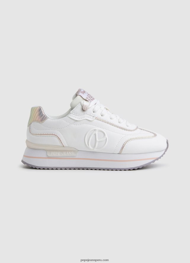 mujer_tenis_basicos_rusper_charm_pepe_jeans_44jtz599_blanco.jpg mujer tenis básicos Rusper Charm Pepe Jeans 44JTZ599 blanco - Imagen 1