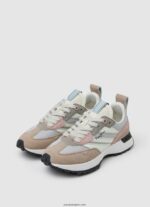 mujer tenis combinados con estampado lucky Pepe Jeans 44JTZ574 plata perla - Imagen 4