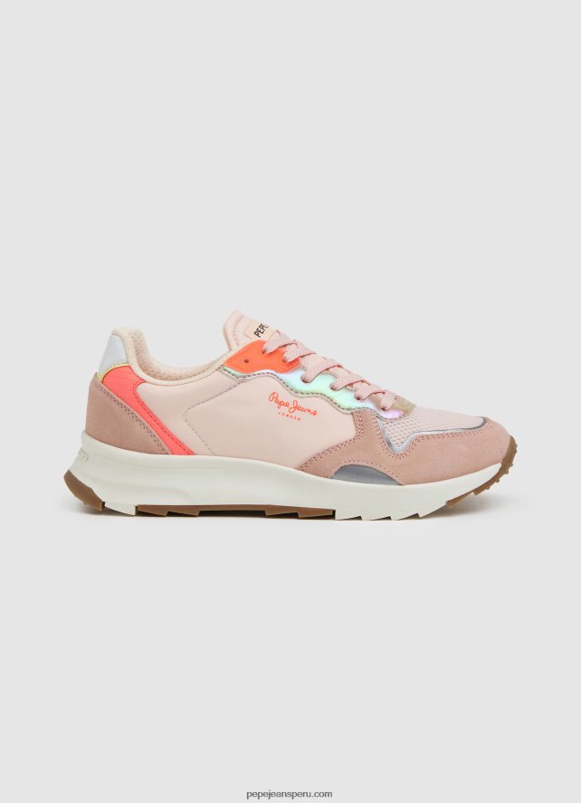 mujer tenis combinados joy star soft Pepe Jeans 44JTZ582 rosa malva - Imagen 1