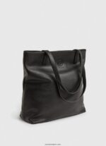 mujer tote con logo en relieve Pepe Jeans 44JTZ711 negro - Imagen 2