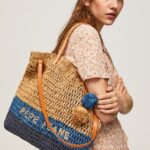 mujer tote de paja tejida Pepe Jeans 44JTZ745 dulwich