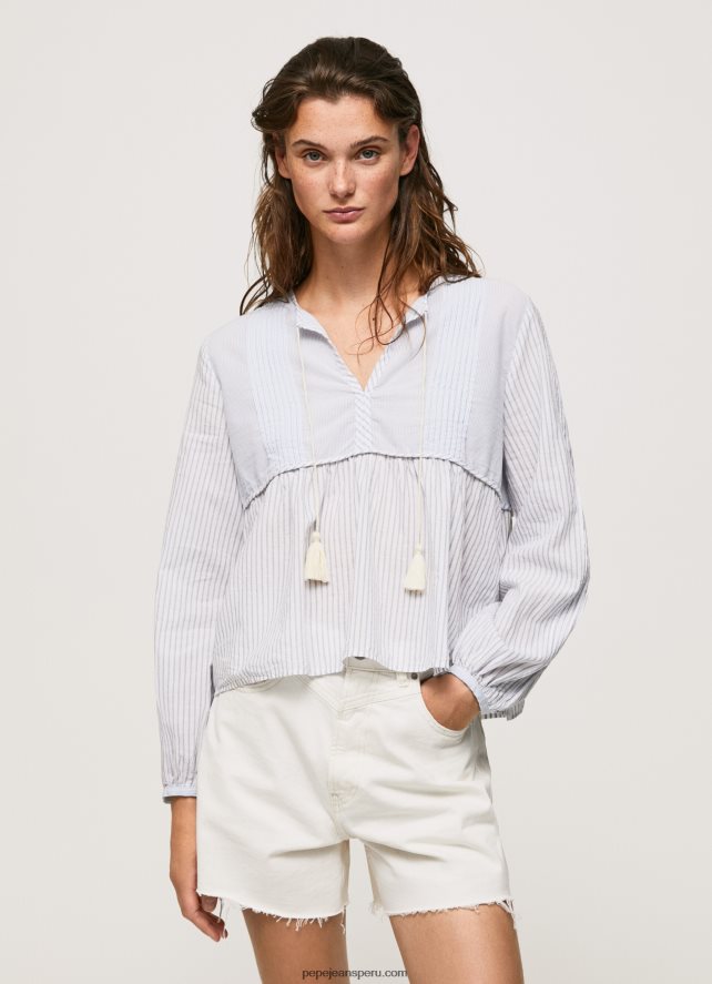 mujer_tunica_de_gasa_de_algodon_pepe_jeans_44jtz349_multi.jpg mujer túnica de gasa de algodón Pepe Jeans 44JTZ349 multi - Imagen 1