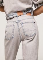 mujer vaqueros celyn de talle alto Pepe Jeans 44JTZ17 mezclilla - Imagen 4