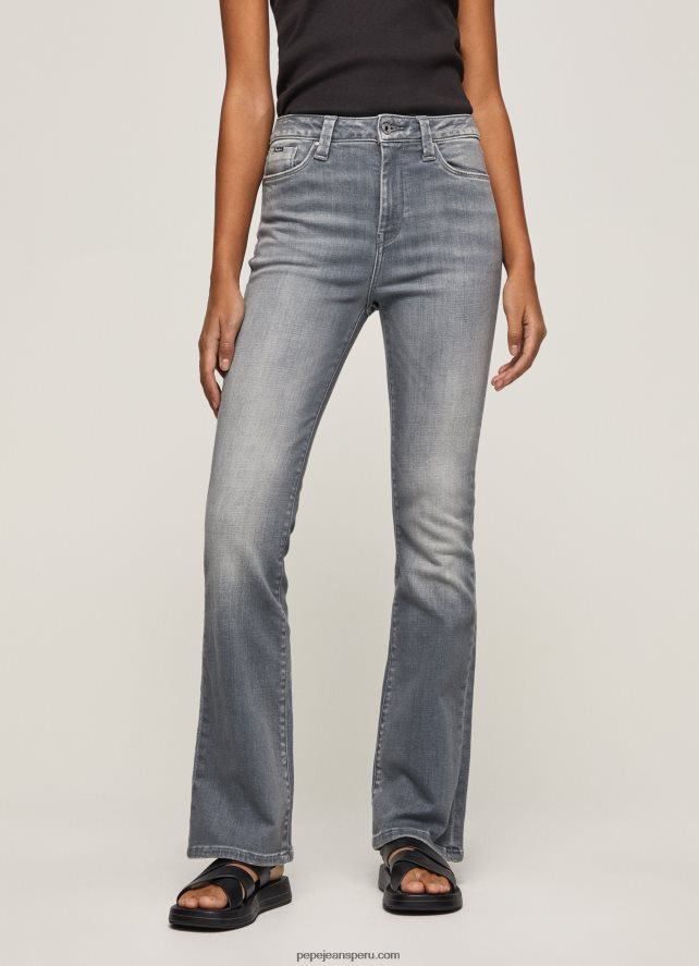 mujer vaqueros dion de talle alto acampanados Pepe Jeans 44JTZ63 mezclilla - Imagen 2