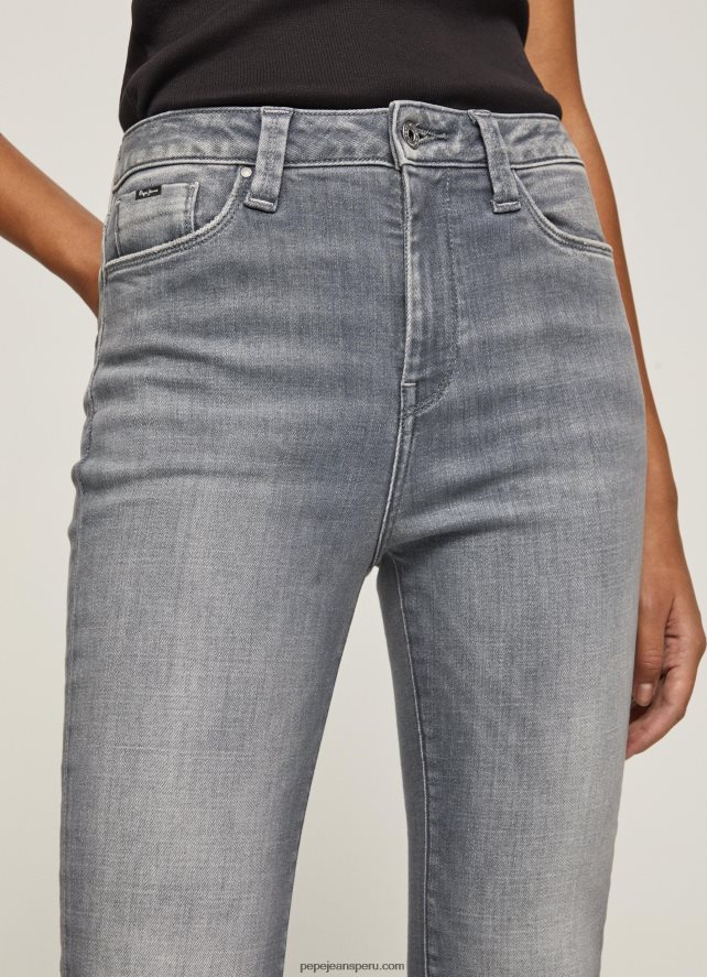 mujer vaqueros dion de talle alto acampanados Pepe Jeans 44JTZ63 mezclilla - Imagen 3
