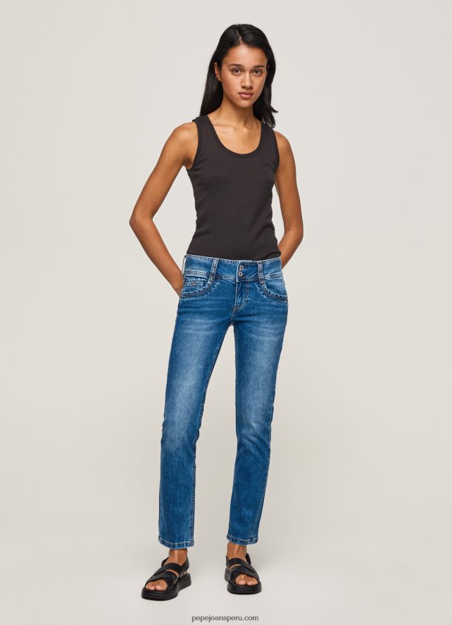 mujer_vaqueros_gen_de_tiro_medio_recto_pepe_jeans_44jtz32_mezclilla.jpg mujer vaqueros gen de tiro medio recto Pepe Jeans 44JTZ32 mezclilla - Imagen 1
