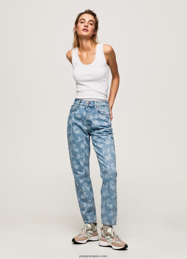 mujer_vaqueros_violetas_de_tiro_alto_holgados_pepe_jeans_44jtz77_mezclilla.jpg mujer vaqueros violetas de tiro alto holgados Pepe Jeans 44JTZ77 mezclilla - Imagen 1
