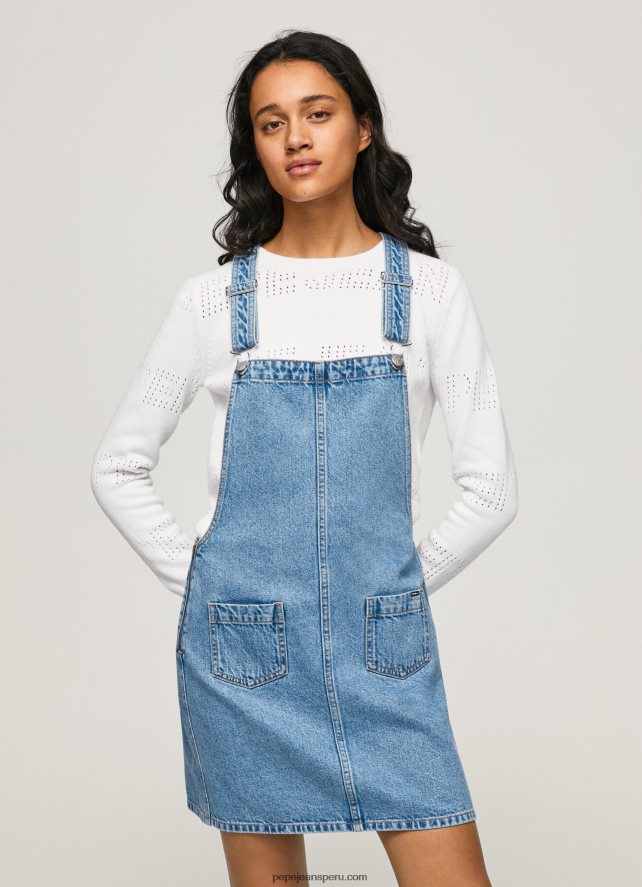 mujer_vestido_con_peto_de_mezclilla_pepe_jeans_44jtz162_mezclilla.jpg mujer vestido con peto de mezclilla Pepe Jeans 44JTZ162 mezclilla - Imagen 1