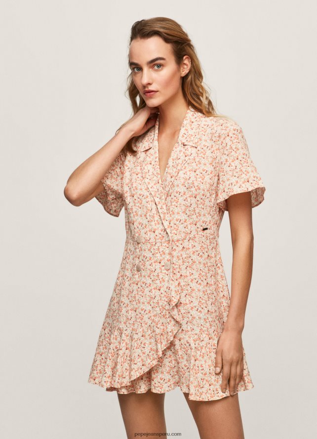 mujer_vestido_cruzado_floral_pepe_jeans_44jtz213_multi.jpg mujer vestido cruzado floral Pepe Jeans 44JTZ213 multi - Imagen 1