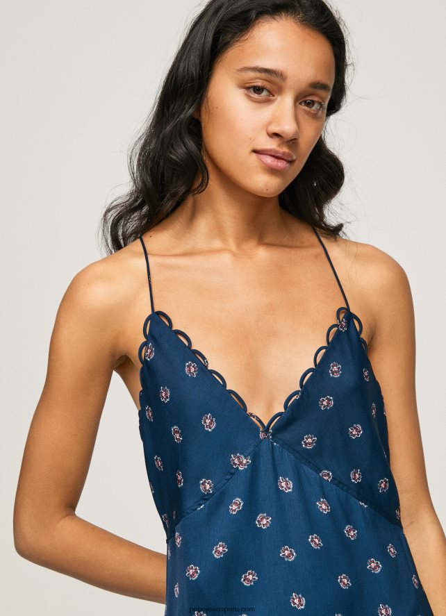 mujer vestido Pala de satén floral Pepe Jeans 44JTZ161 multi - Imagen 3
