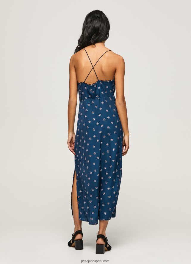 mujer vestido Pala de satén floral Pepe Jeans 44JTZ161 multi - Imagen 4