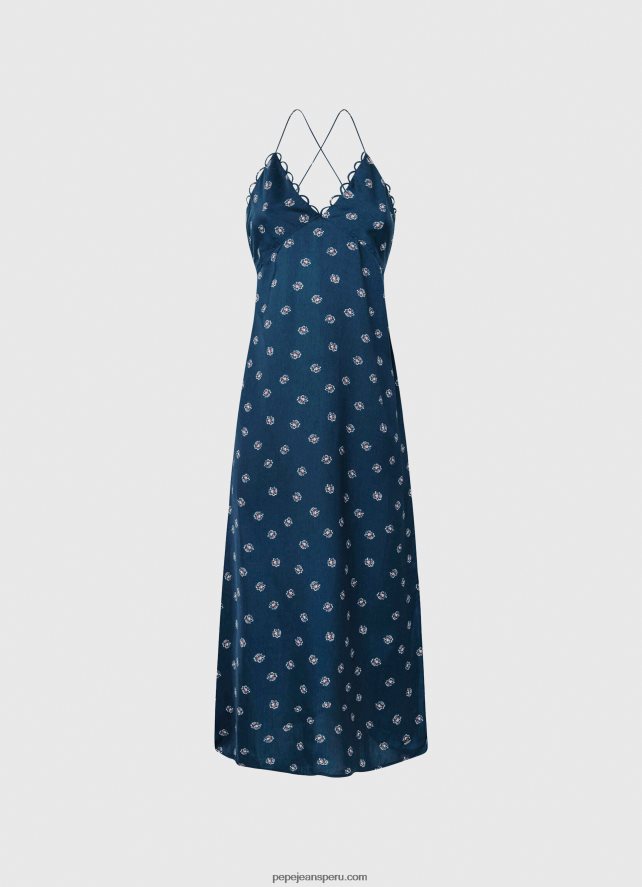 mujer vestido Pala de satén floral Pepe Jeans 44JTZ161 multi - Imagen 5