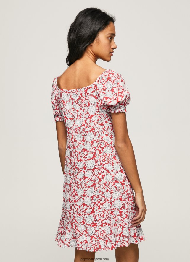 mujer vestido pavana con estampado floral Pepe Jeans 44JTZ167 multi - Imagen 4