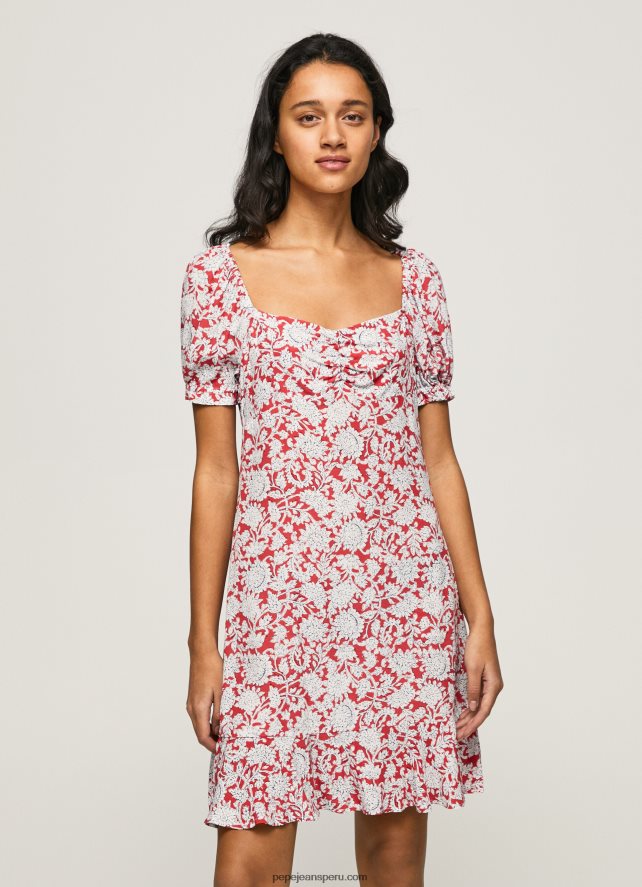 mujer vestido pavana con estampado floral Pepe Jeans 44JTZ167 multi - Imagen 1