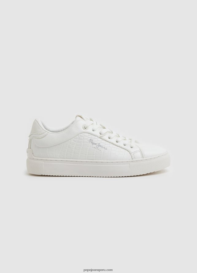 mujer_zapatillas_clasicas_adam_match_pepe_jeans_44jtz586_blanco.jpg mujer zapatillas clásicas adam match Pepe Jeans 44JTZ586 blanco - Imagen 1