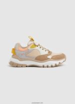 mujer zapatillas combinadas Banksy Loom Pepe Jeans 44JTZ580 durazno claro