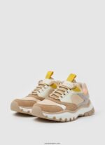 mujer zapatillas combinadas Banksy Loom Pepe Jeans 44JTZ580 durazno claro - Imagen 3