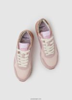 mujer zapatillas london troy combinadas Pepe Jeans 44JTZ589 rosa de fábrica - Imagen 2