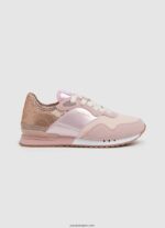 mujer zapatillas london troy combinadas Pepe Jeans 44JTZ589 rosa de fábrica