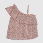 chica blusa harriet asimétrica Pepe Jeans 44JTZ1470 multi