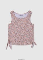 chica blusa saura con estampado de rayas Pepe Jeans 44JTZ1436 bahía - Imagen 4