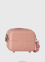 chica bolsa de viaje con logo en relieve Pepe Jeans 44JTZ1515 Rosa claro