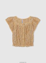 chica camiseta floral con strass Pepe Jeans 44JTZ1474 brillar - Imagen 5