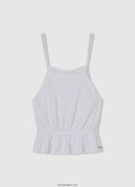 chica camiseta ilustraciones Pepe Jeans 44JTZ1439 blanco - Imagen 3