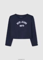 chica camiseta ilustraciones Pepe Jeans 44JTZ1439 blanco - Imagen 4
