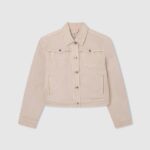 chica chamarra de mezclilla regular fit Pepe Jeans 44JTZ1359 suero de la leche