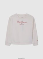 chica Jersey trenzado con cuello redondo Pepe Jeans 44JTZ1406 bahía - Imagen 5