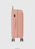chica maleta trolley 55cm abs Pepe Jeans 44JTZ1514 Rosa claro - Imagen 3
