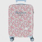 chica maleta trolley 55cm abs Pepe Jeans 44JTZ1521 multi