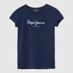 chica playera con logo brillante Pepe Jeans 44JTZ1428 dulwich