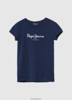 chica playera con logo brillante Pepe Jeans 44JTZ1428 dulwich