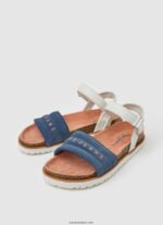 chica sandalias anatómicas berlin park Pepe Jeans 44JTZ1342 unión azul - Imagen 3