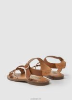 chica sandalias irma de piel trenzada Pepe Jeans 44JTZ1337 broncearse - Imagen 4