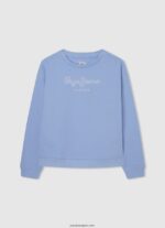 chica sudadera con capucha de algodón Pepe Jeans 44JTZ1414 brillar - Imagen 4
