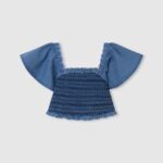 chica top sia de tela vaquera Pepe Jeans 44JTZ1446 bahía
