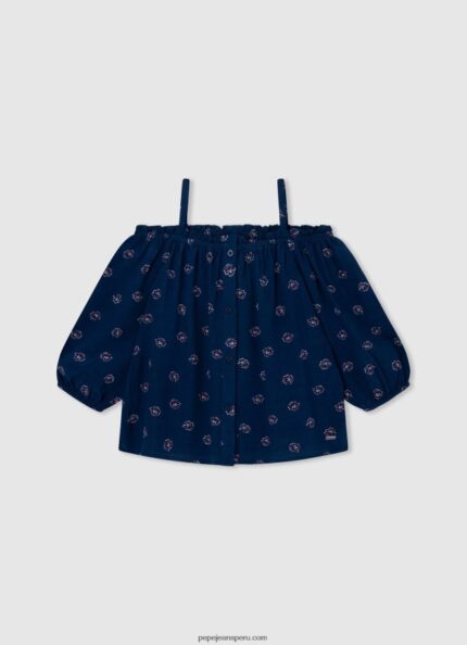 chica top siara con estampado floral Pepe Jeans 44JTZ1422 multi
