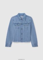 chica vaqueros lexa jr de talle alto y corte ancho Pepe Jeans 44JTZ1360 mezclilla - Imagen 5