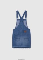 chica vestido con peto de mezclilla Pepe Jeans 44JTZ1384 mezclilla - Imagen 2