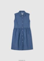 chica vestido corto con estampado geométrico Pepe Jeans 44JTZ1387 multi - Imagen 5