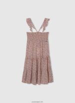 chica vestido de gasa floral Pepe Jeans 44JTZ1400 multi - Imagen 4