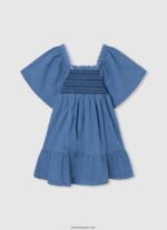 chica vestido de mezclilla bordado Pepe Jeans 44JTZ1380 bahía - Imagen 2