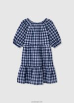 chica vestido estampado a cuadros Pepe Jeans 44JTZ1372 multi - Imagen 2
