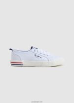 chica zapatillas brady basicas Pepe Jeans 44JTZ1325 blanquecino